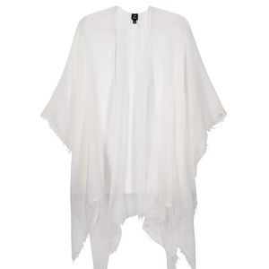 Echo tissue weight ruana coverup